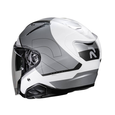 Kask motocyklowy otwarty na skuter/chopper'a HJC Rpha31 Chelet Silver/White