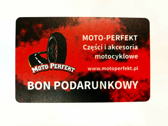 Bon podarunkowy do sklepu motoperfekt.pl