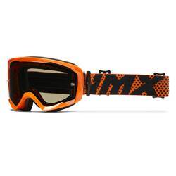 Gogle IMX Endurance Flip Orange Gloss/ Orange - Szyba Dark Smoke + Clear (2 Szyby W Zestawie)