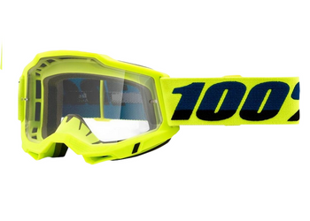 Gogle motocyklowe off road 100 PROCENT Accuri 2 OTG Yellow