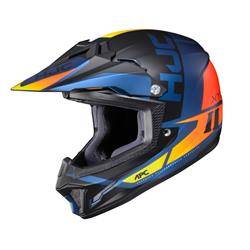 Kask dziecięcy off road/enduro HJC JUNIOR CL-XY II CREED blue/orange