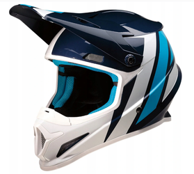 Kask motocyklowy OFF-ROAD Z1R RISEEVAC Blue/White