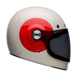 Kask motocyklowy integralny BELL Bullitt Tt Vintage White/Oxblood