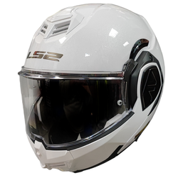 Kask motocyklowy szczękowy LS2 FF906 Advant Solid White