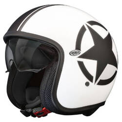 Kask otwarty jet z blendą PREMIER Vintage Evo Star 8 BM retro