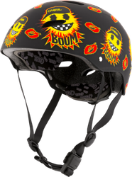 Kask rowerowy dziecięcy O'NEAL Dirt Youth Emoji black/yellow