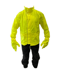 Komplet przeciwdeszczowy K-OUT Fluo Yellow