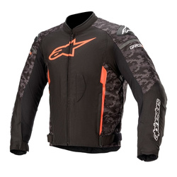 Kurtka sportowa ALPINESTARS T-GP PLUS R V3 kolor camo/czarny/czerwony/fluorescencyjny