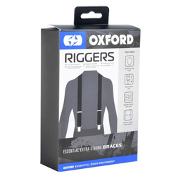 Szelki do spodni OXFORD Riggers Black