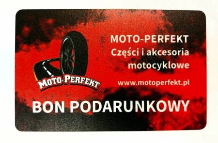 Bon podarunkowy do sklepu motoperfekt.pl