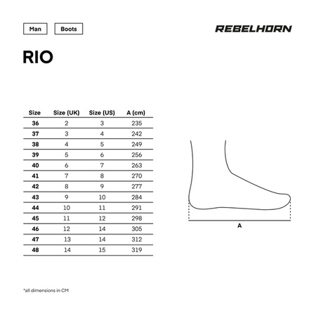 Buty REBELHORN RIO Black