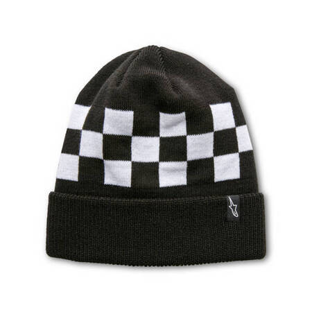 Czapka ALPINESTARS Checked Beanie Black/White