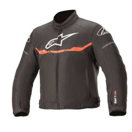 Dziecięca kurtka tekstylna motocyklowa Alpinestars JUNIOR T-SP S BLACK/FLUO RED