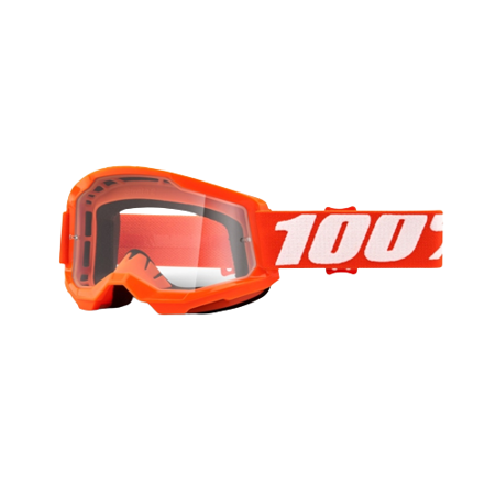 Gogle 100 PROCENT Strata 2 Orange Szyba Clear