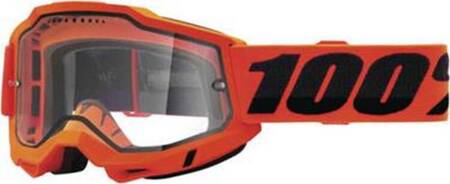 Gogle motocyklowe off road 100 PROCENT Accuri 2 Orange