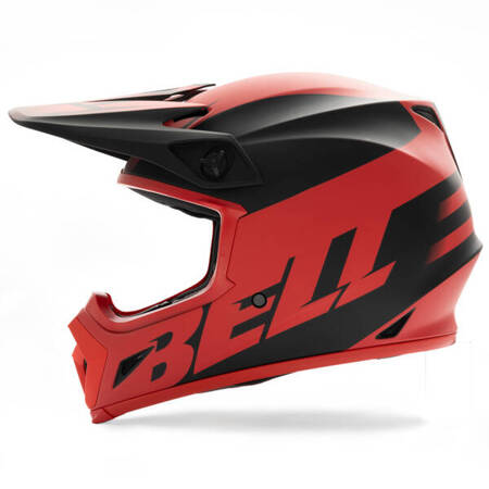 Kask BELL Mx-9 Mips Disrupt Matte Black/Red Xl