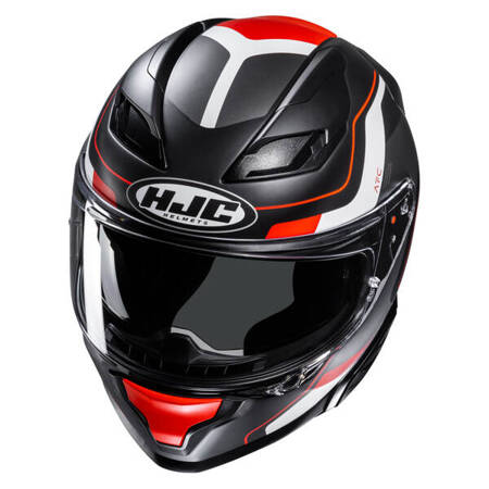 Kask motocyklowy integralny HJC F71 Arcan Black/Red