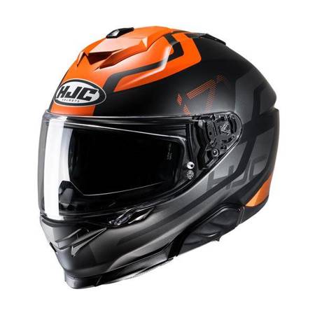 Kask motocyklowy integralny HJC I71 Enta Black/Orange