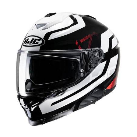 Kask motocyklowy integralny HJC I71 Enta Black/Red