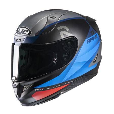 Kask motocyklowy integralny HJC R-PHA-11 TEXEN black/blue/red