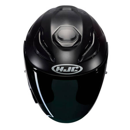 Kask motocyklowy otwarty HJC F31 Solid Semi Flat Black