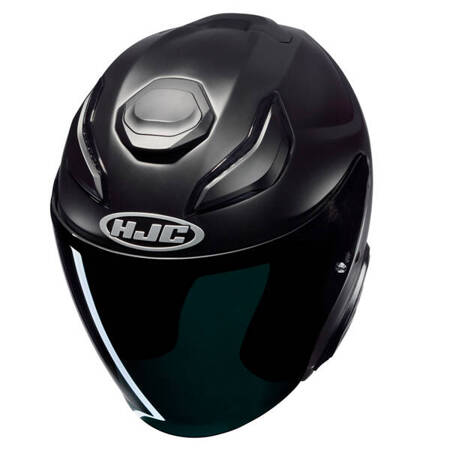 Kask motocyklowy otwarty HJC F31 Solid Semi Flat Black