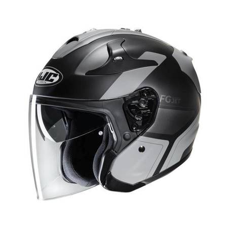 Kask motocyklowy otwarty na skuter/chopper'a HJC Fg-Jet Epen Black/Grey