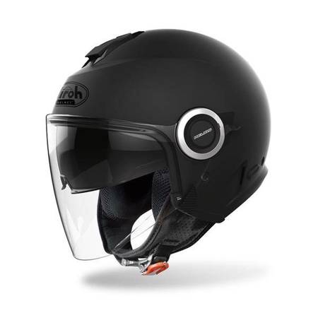 Kask otwarty na skuter AIROH HELIOS Black Matt