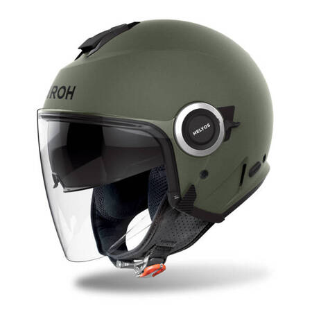 Kask otwarty na skuter AIROH Helyos Color Military Green Matt