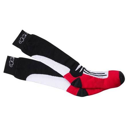 Skarpety Alpinestars RACING ROAD BLACK/RED