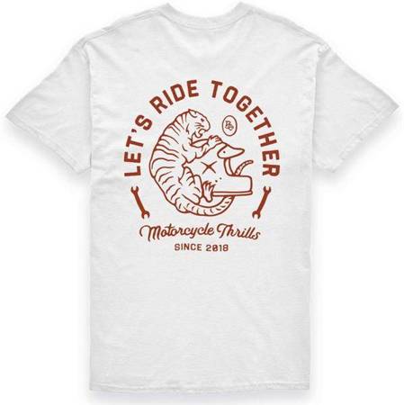 T-Shirt BROGER Tiger White