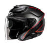 Kask motocyklowy otwarty HJC F31 Ludi Black/Red