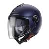 Kask otwarty jet CABERG z bledną RIVIERA V4X niebieski mat